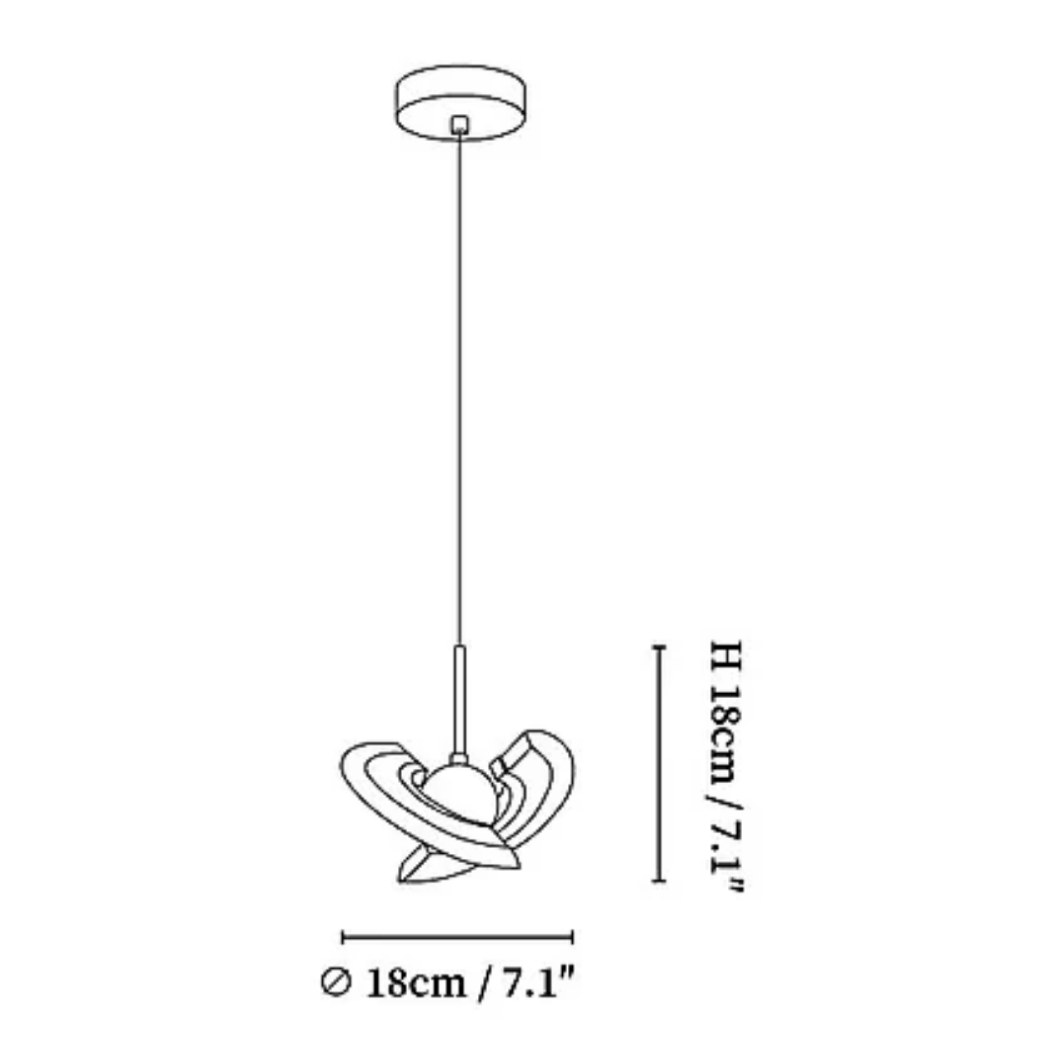 Derakel Duo Pendant Light