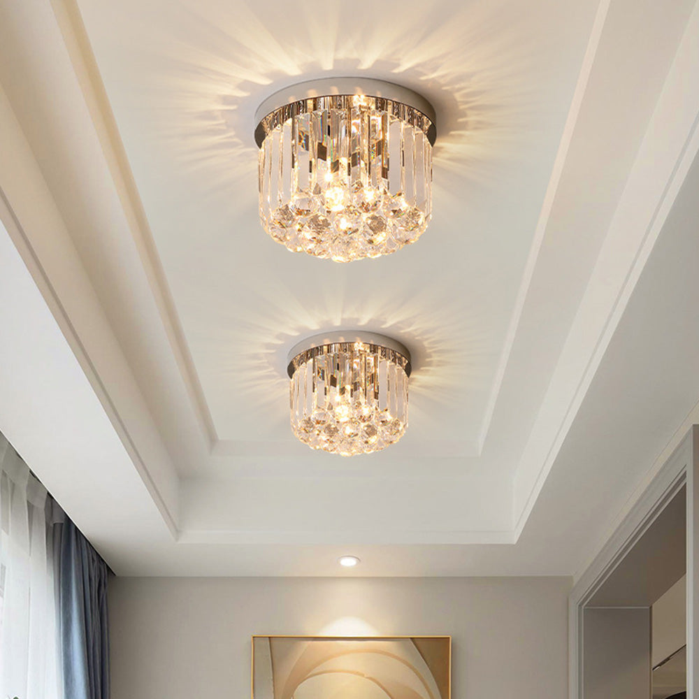 Zinlaro Crystal Ceiling Light