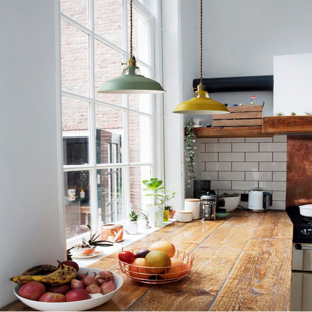 Cone Colourful Pendant Light