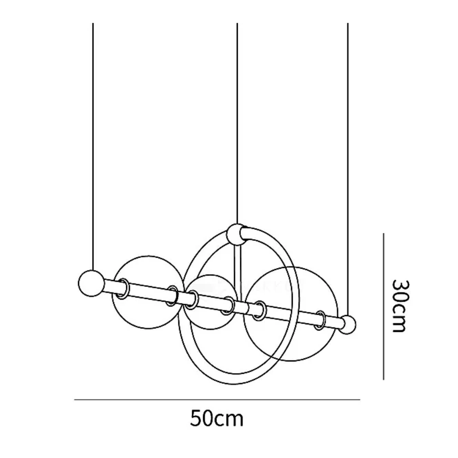 Pupelzo Linear Pendant Light