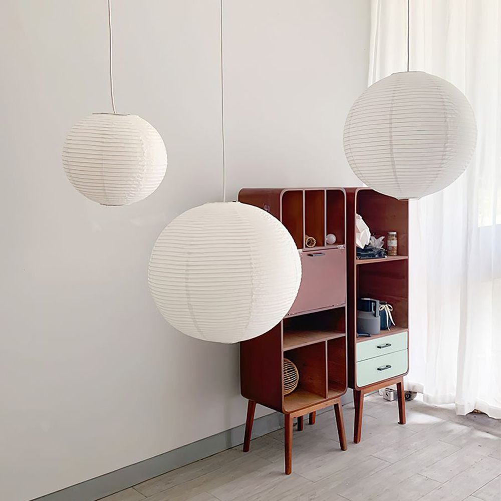 Papezo Vintage Paper Pendant Light