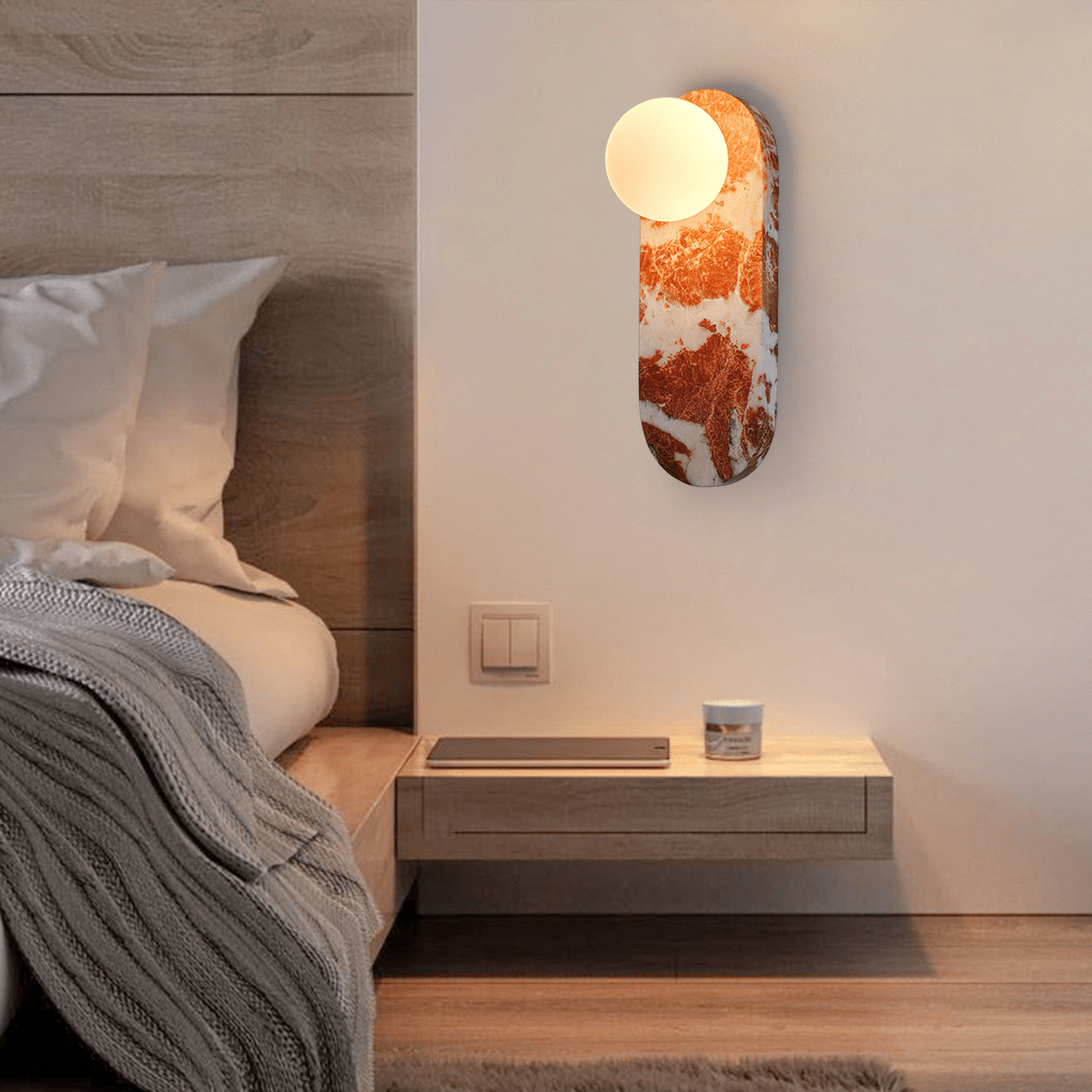 Lufy Marble Wall Light