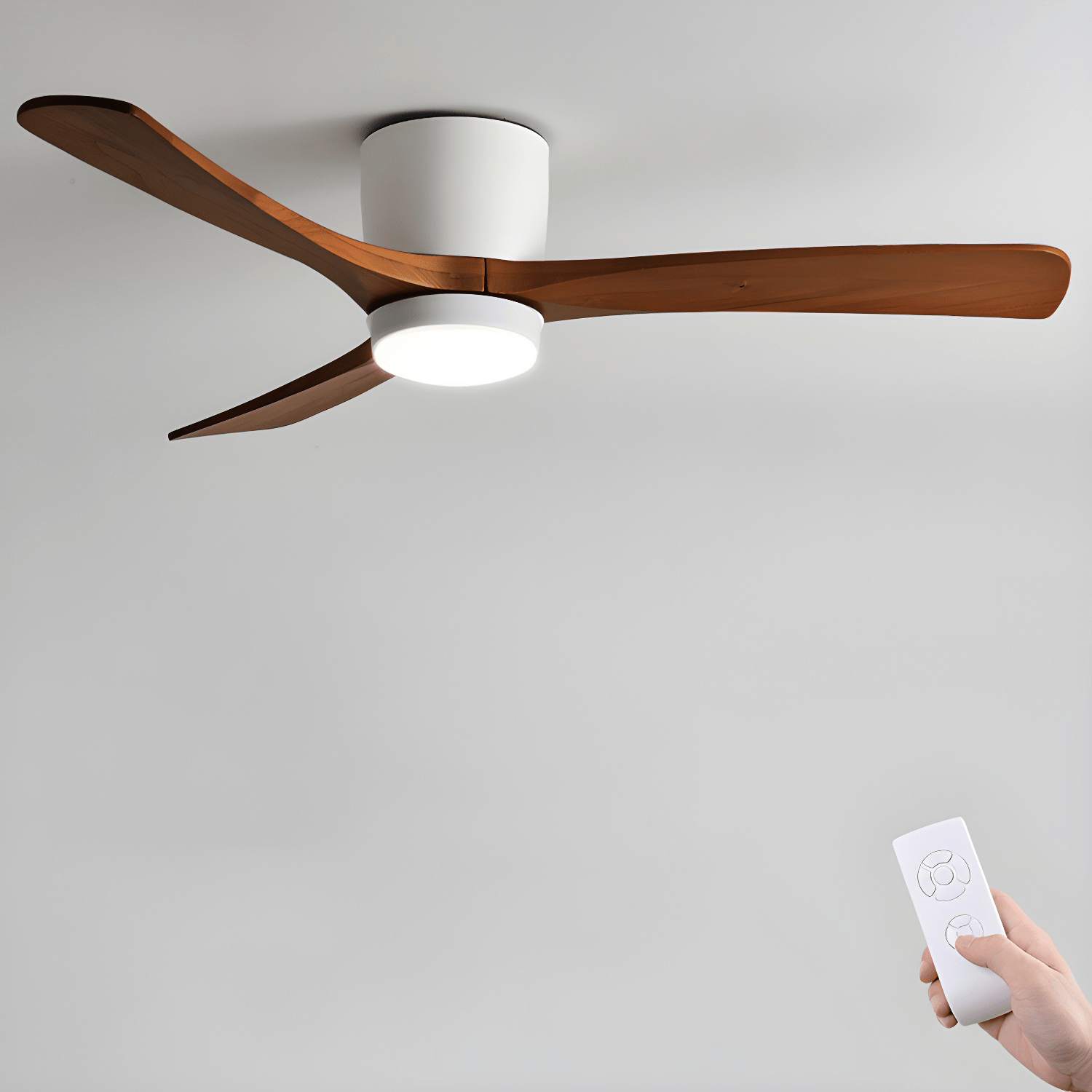 Lyio Wooden LED Ceiling Fan