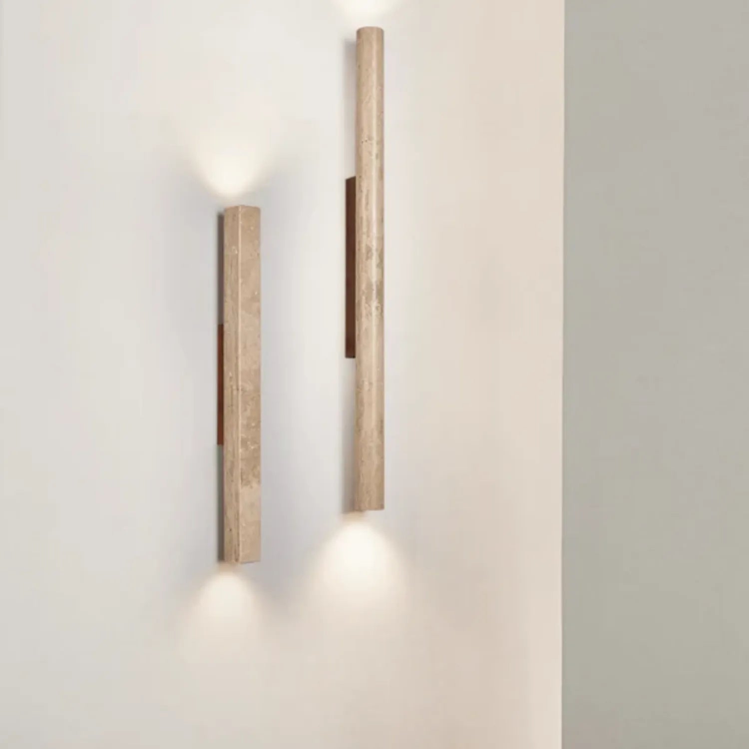 Trim Natural Stone Wall Light