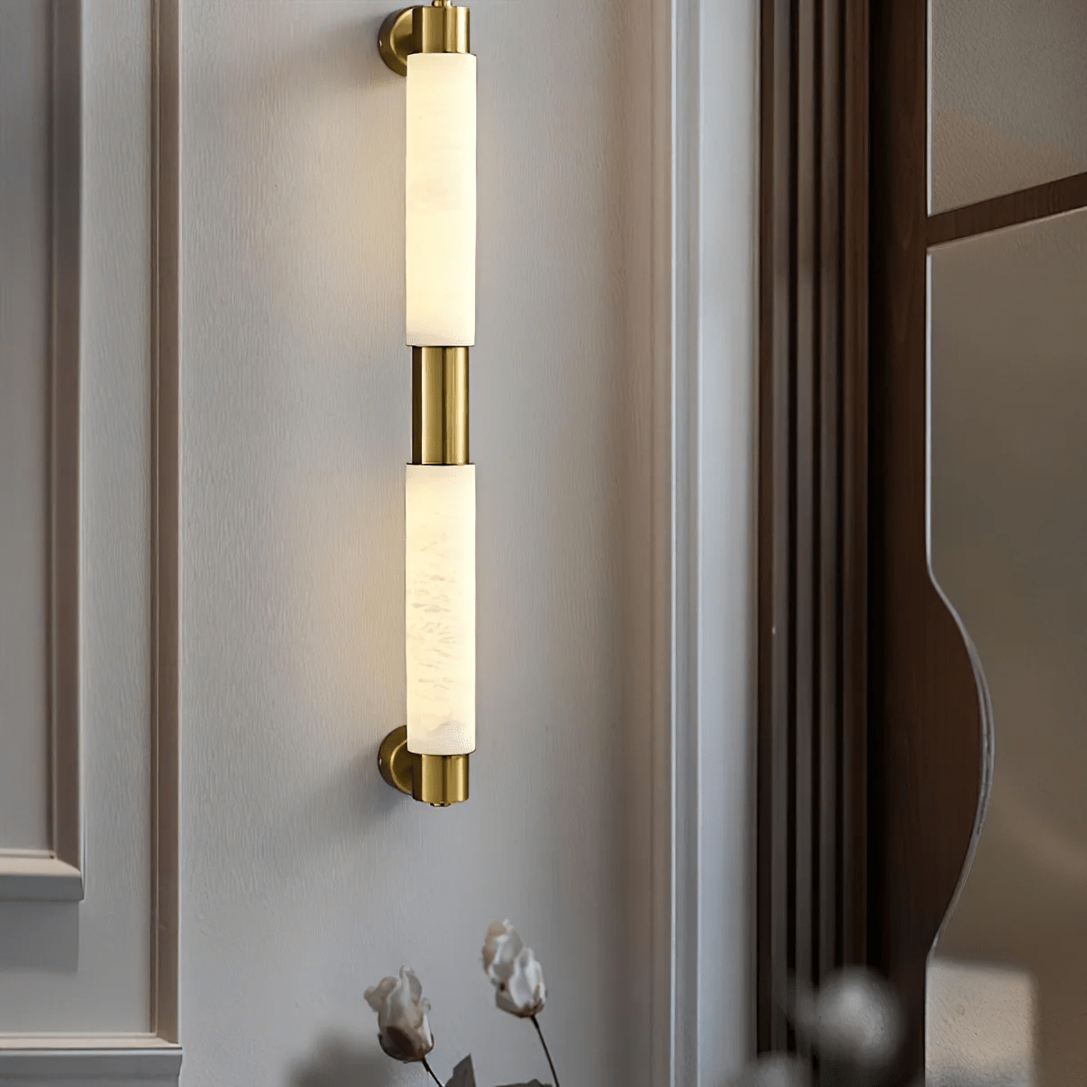 Poremis Alabaster Wall Light