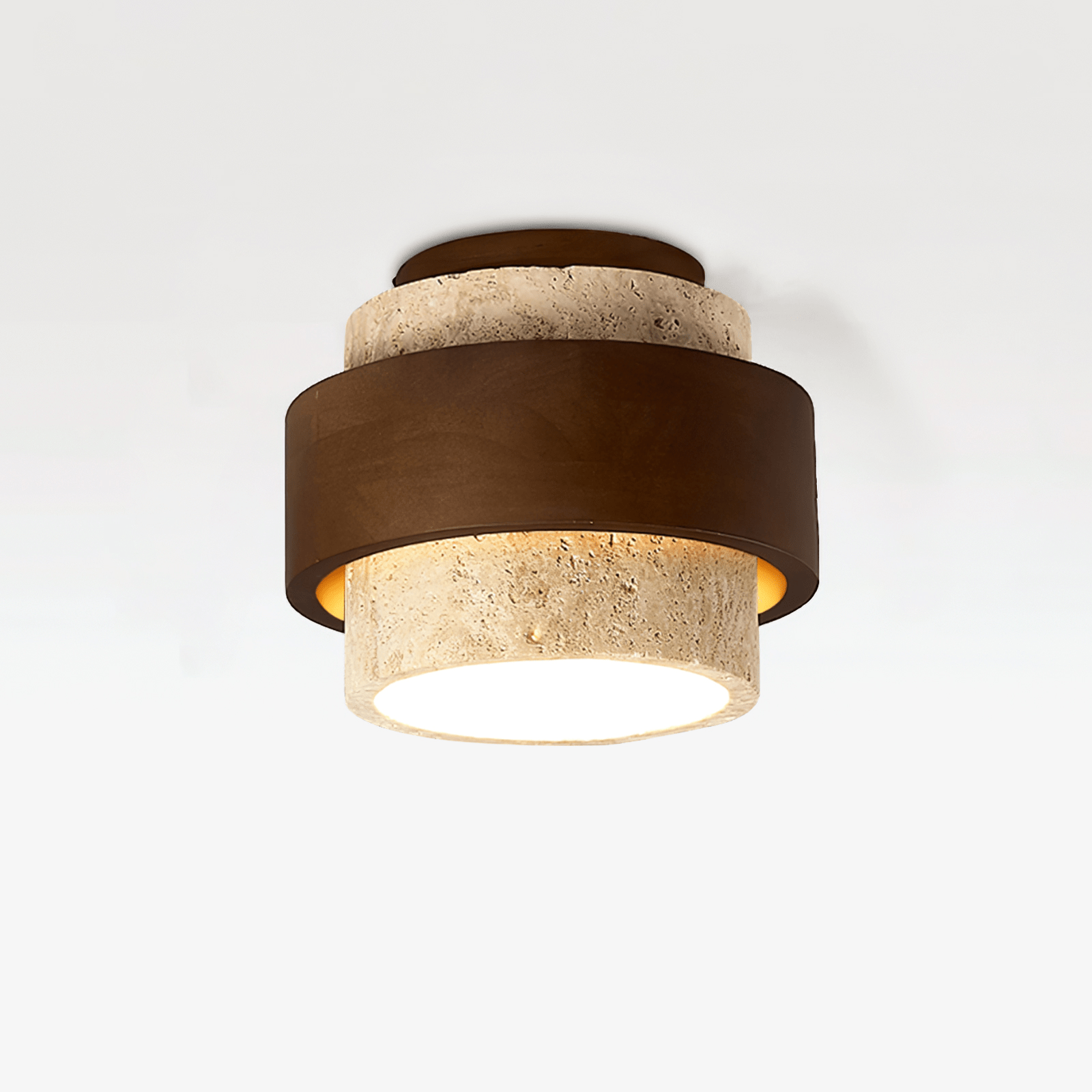 Setova Travertine Ceiling Light