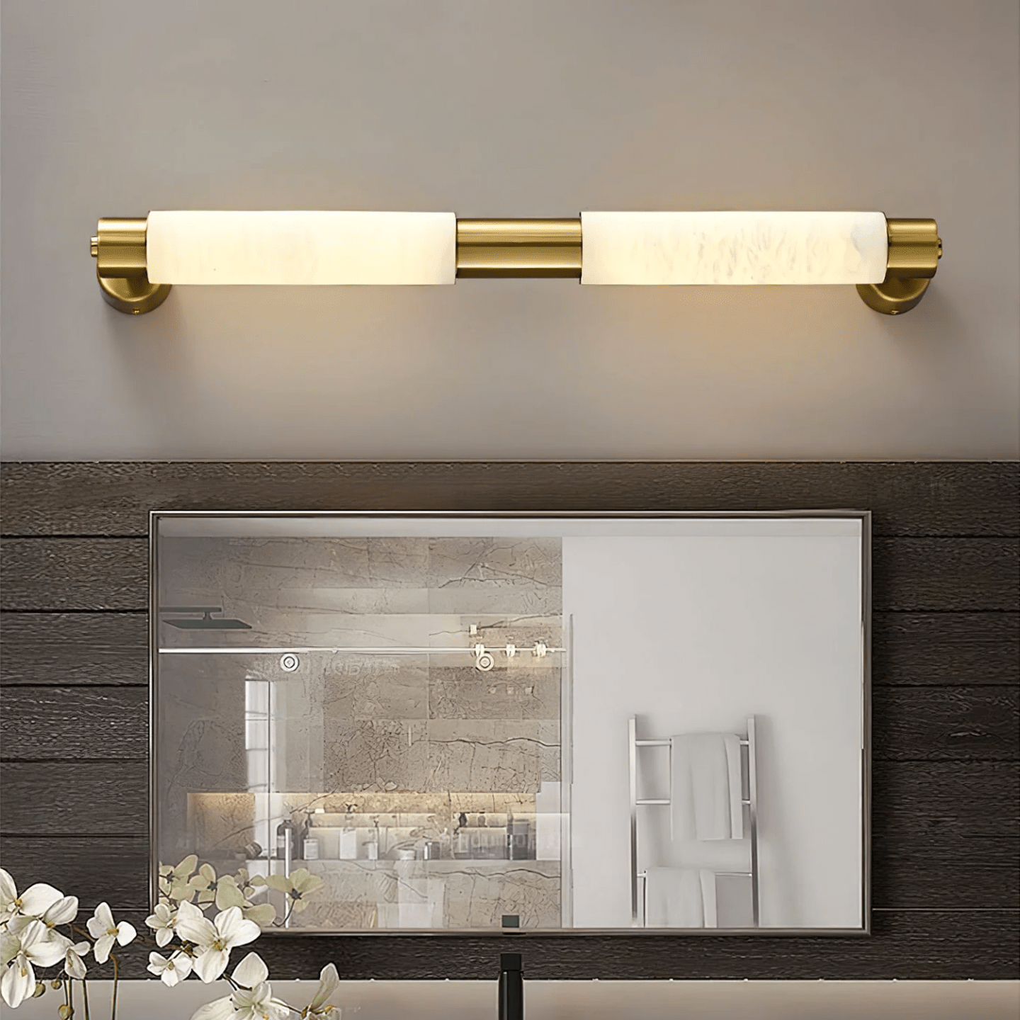 Povem Albaster Wall Light