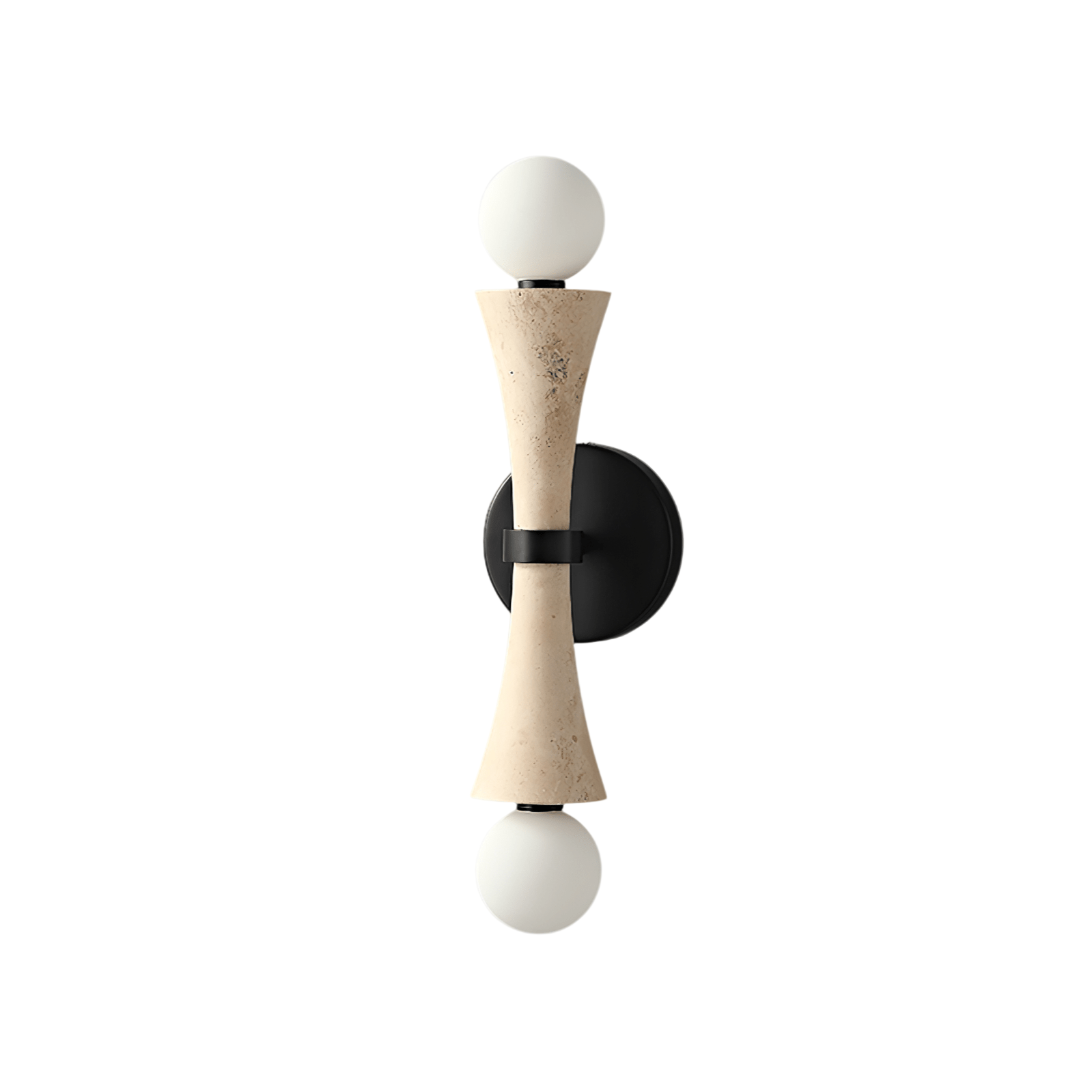 Obelize Duo Natural Stone Wall Light