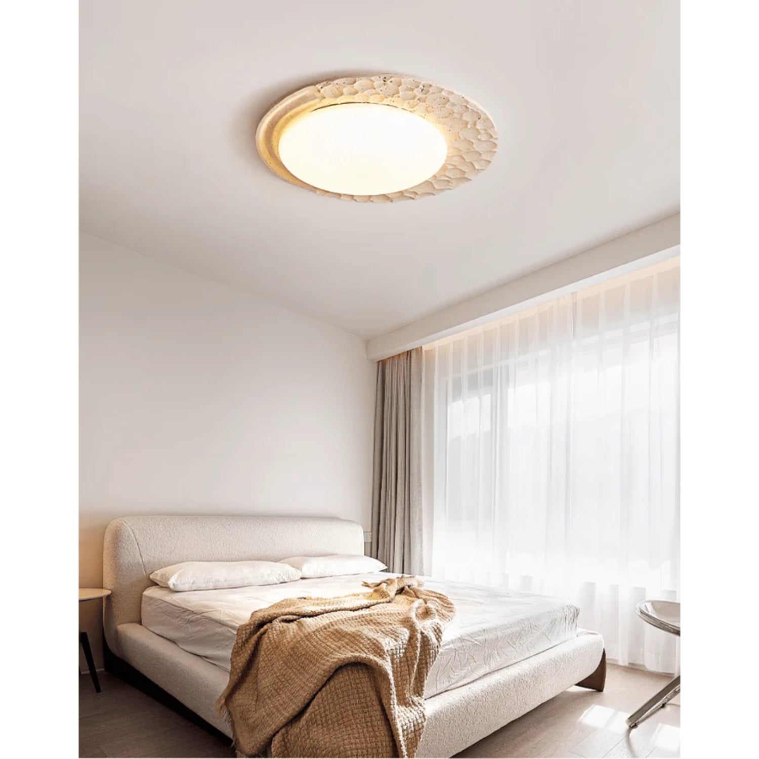 Momesa Natural Stone Ceiling Light