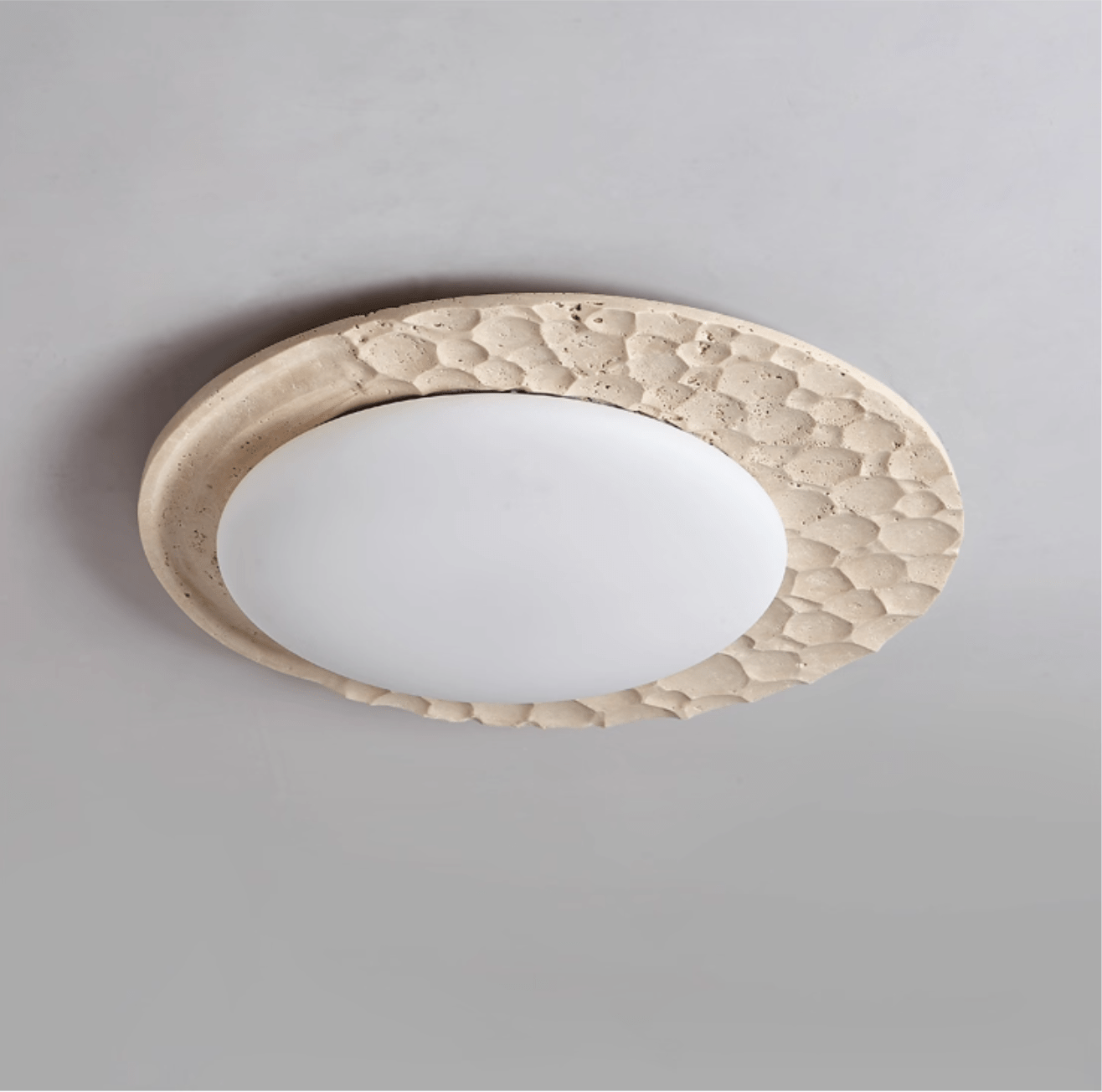 Momesa Natural Stone Ceiling Light