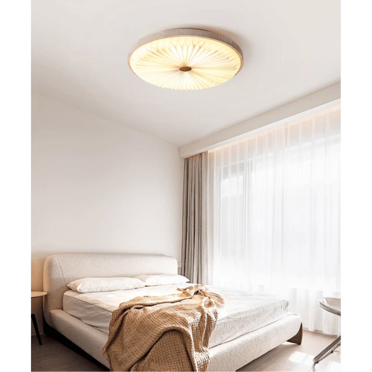 Lemesca Natural Stone Ceiling Light