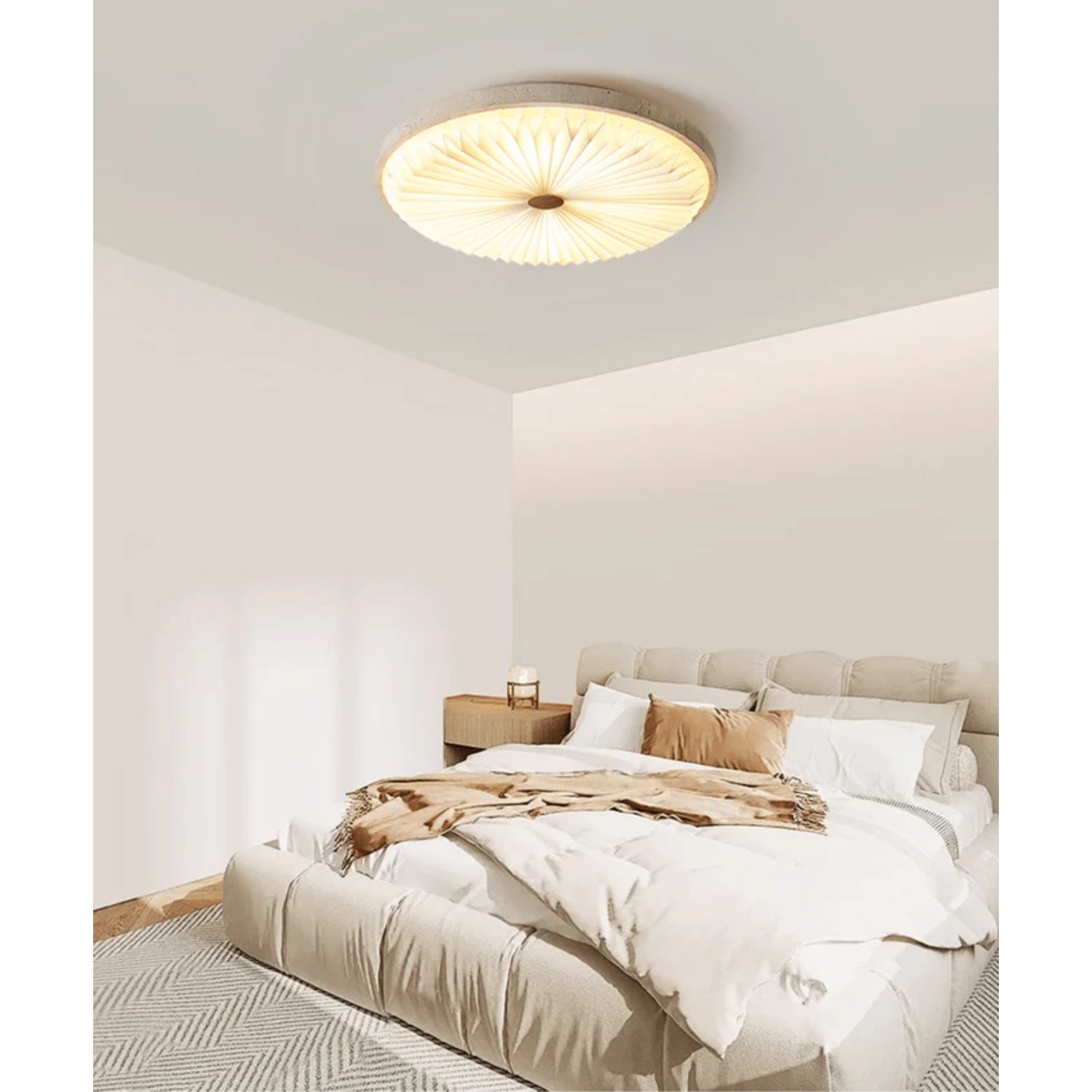Lemesca Natural Stone Ceiling Light