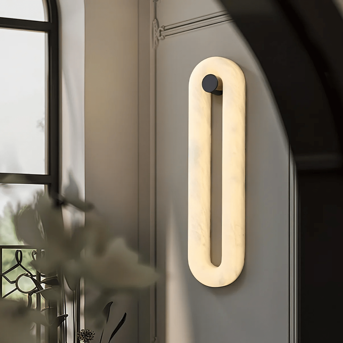 Lopoze Alabaster Wall Light