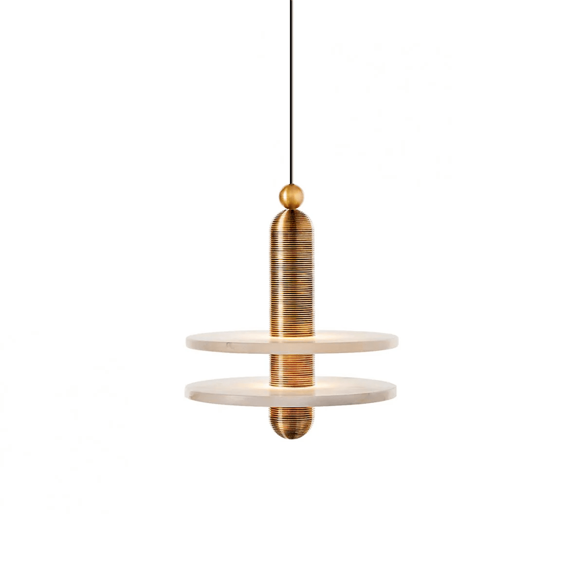 Senmif Alabaster Ring Pendant Light