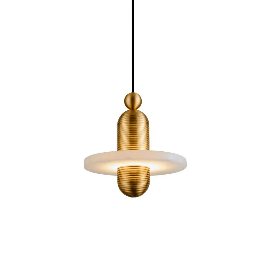 Senmif Alabaster Ring Pendant Light