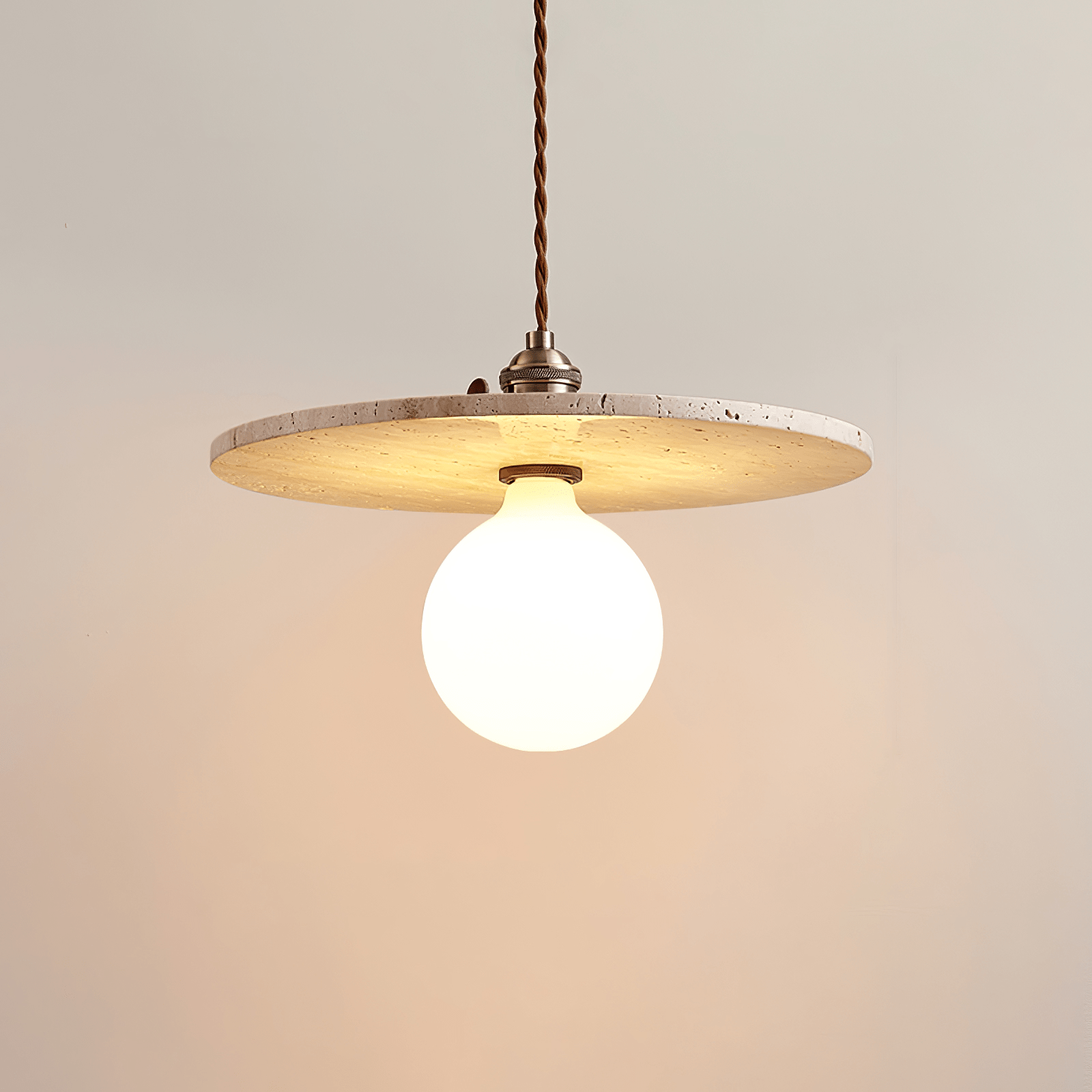 Ralimzo Natural Stone Pendant Light