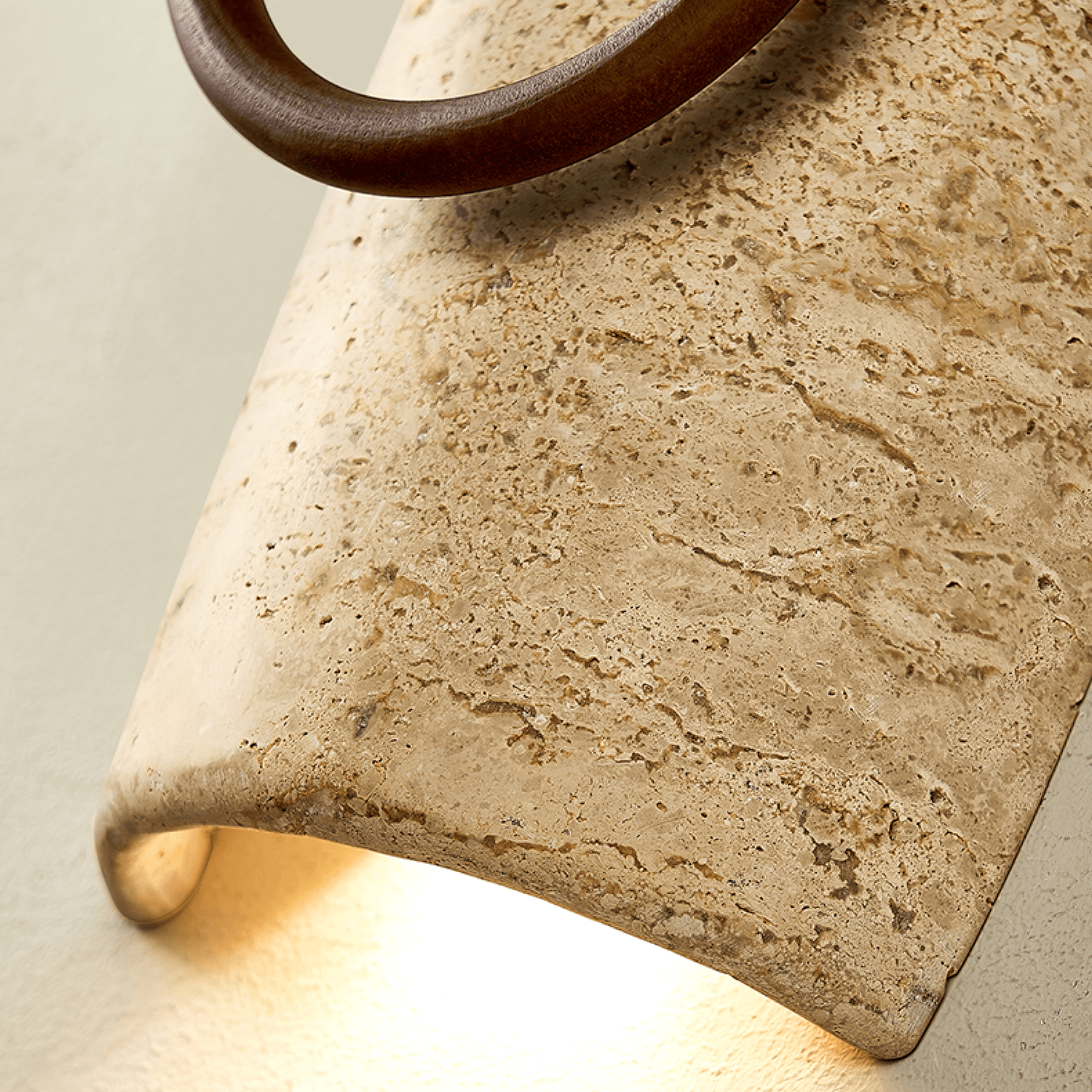 Monovi Natural Stone Wall Light