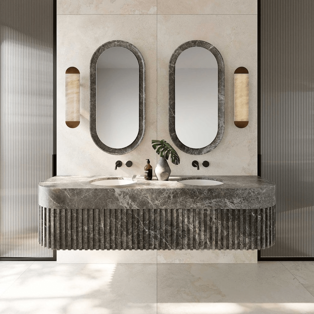 Ghason Alabaster Wall Light