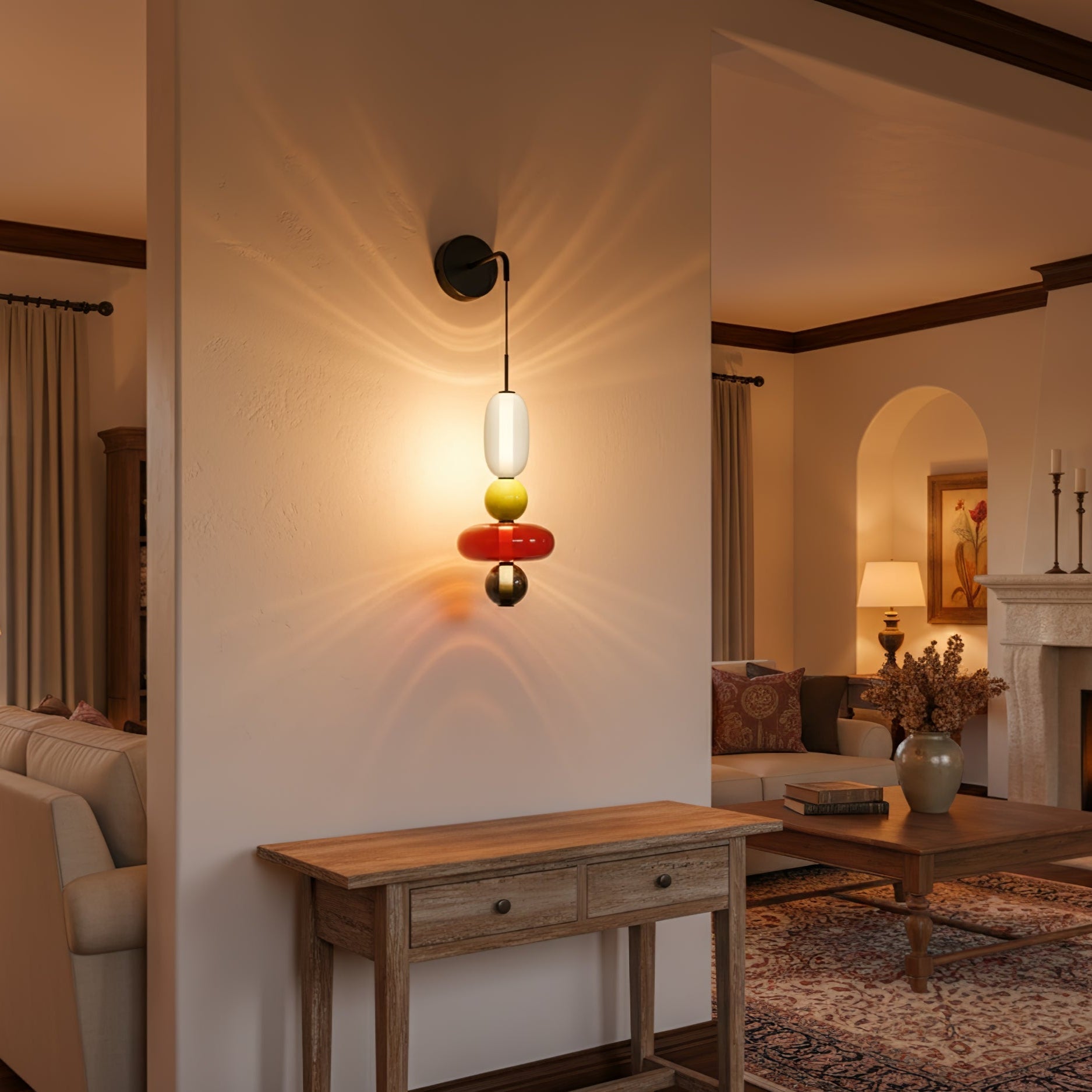 Luma Beads Wall Light