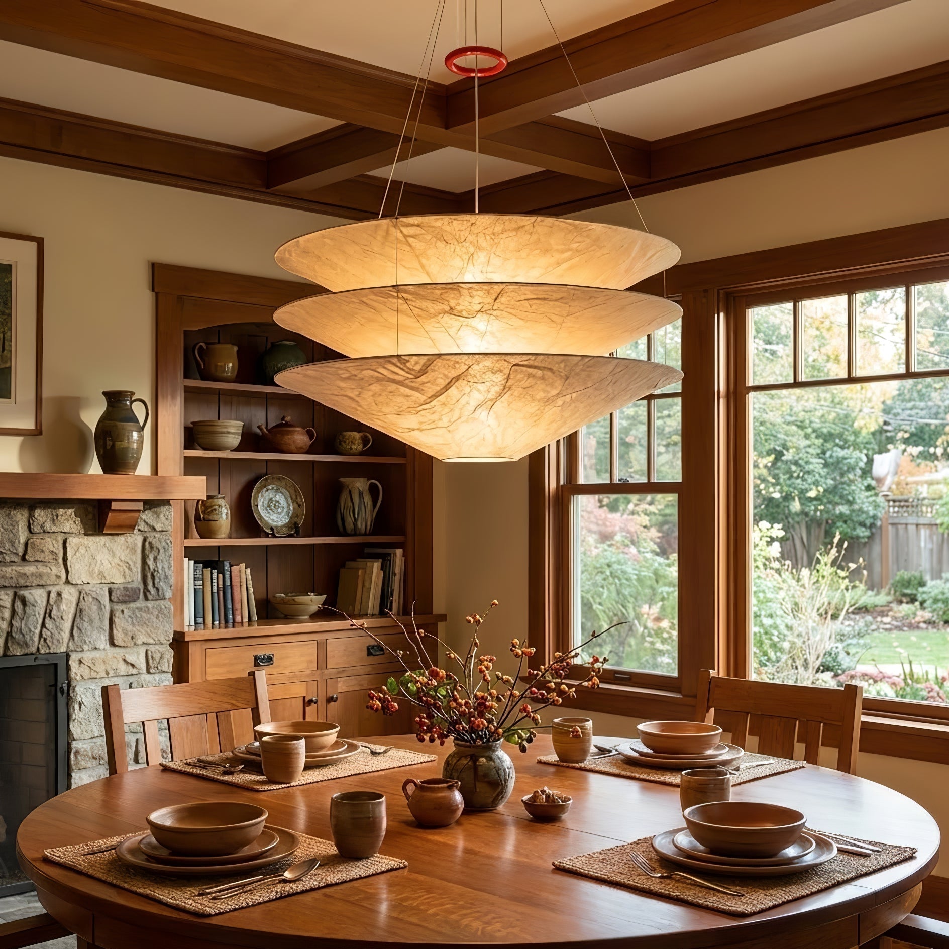 Seda Silk Pendant Light