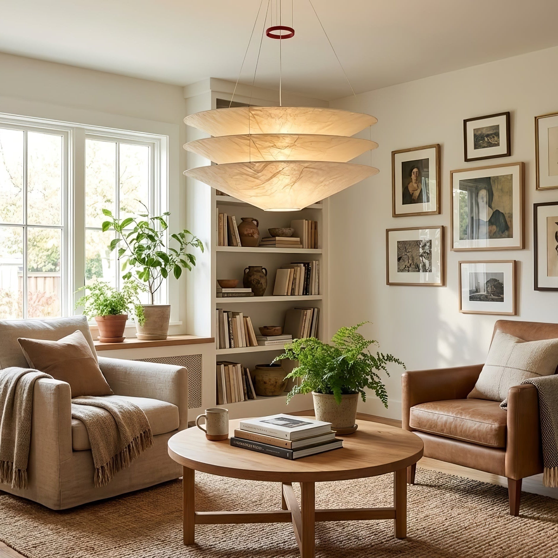 Seda Silk Pendant Light