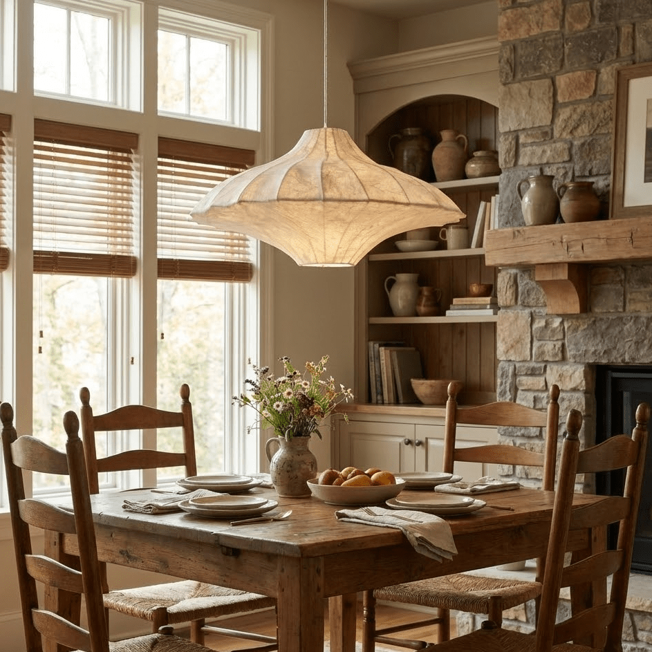 Taeyo Silk Pendant Light