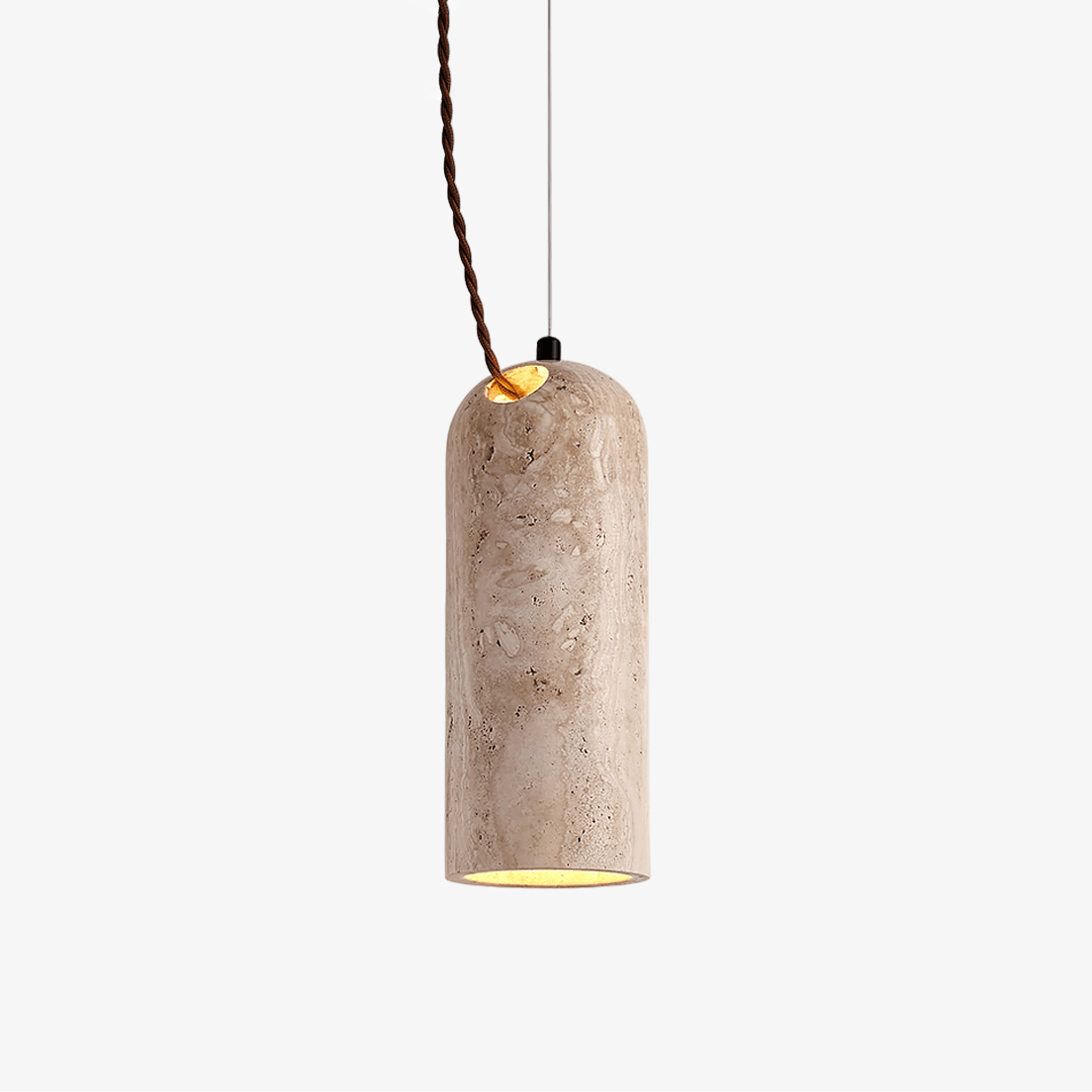 Verizo Travertine Pendant Light