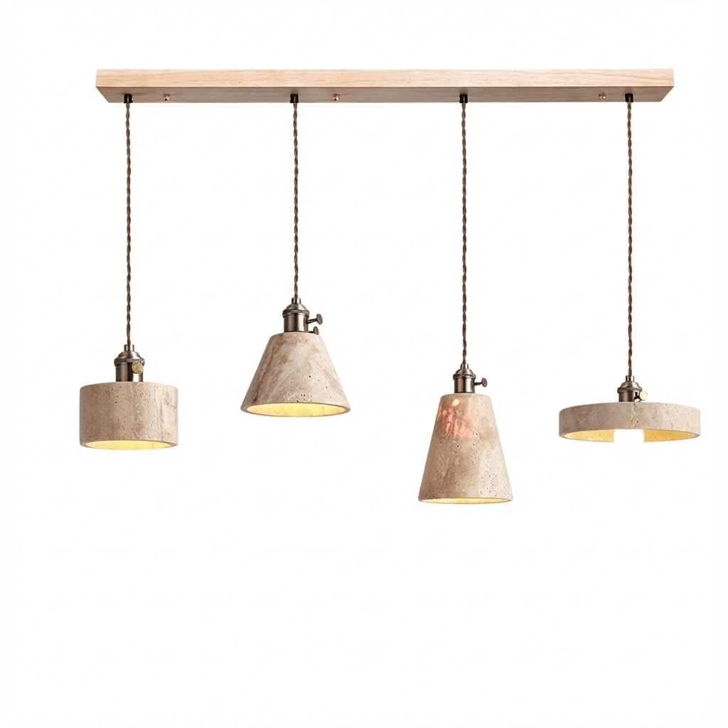 Cellos Travertine Pendant Light