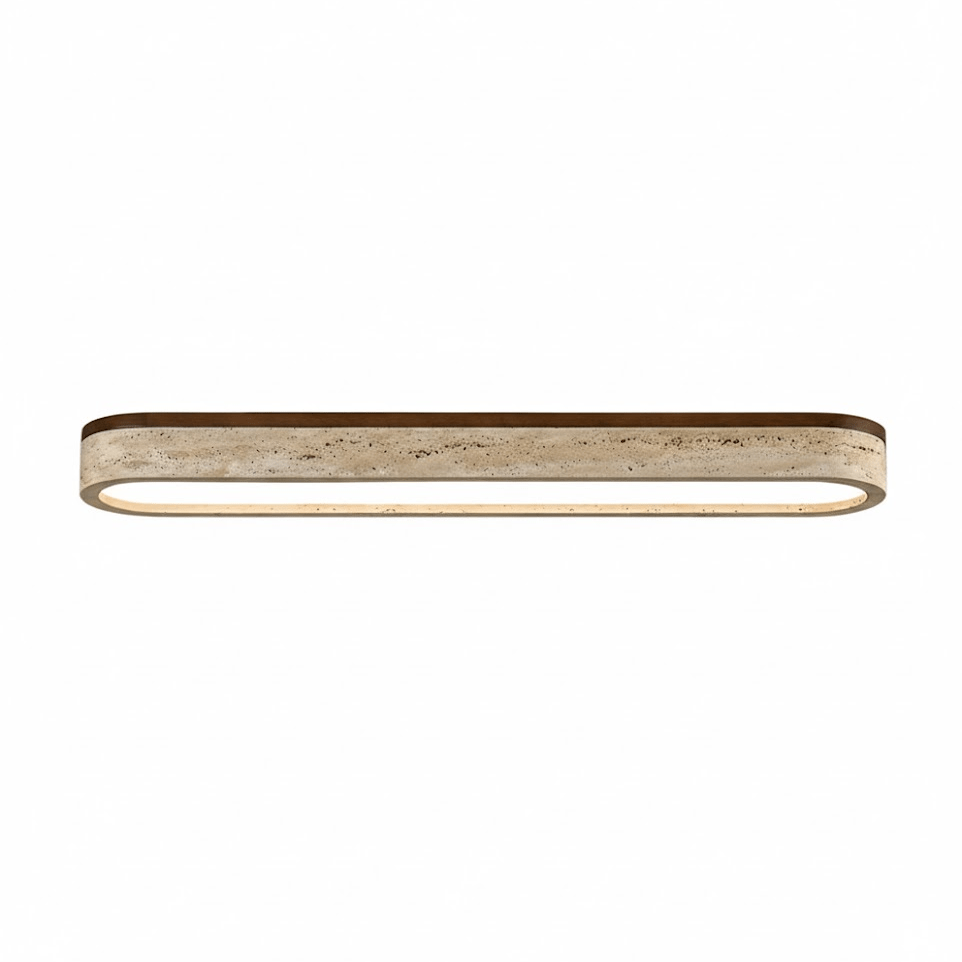 Sotale Travertine Ceiling Light