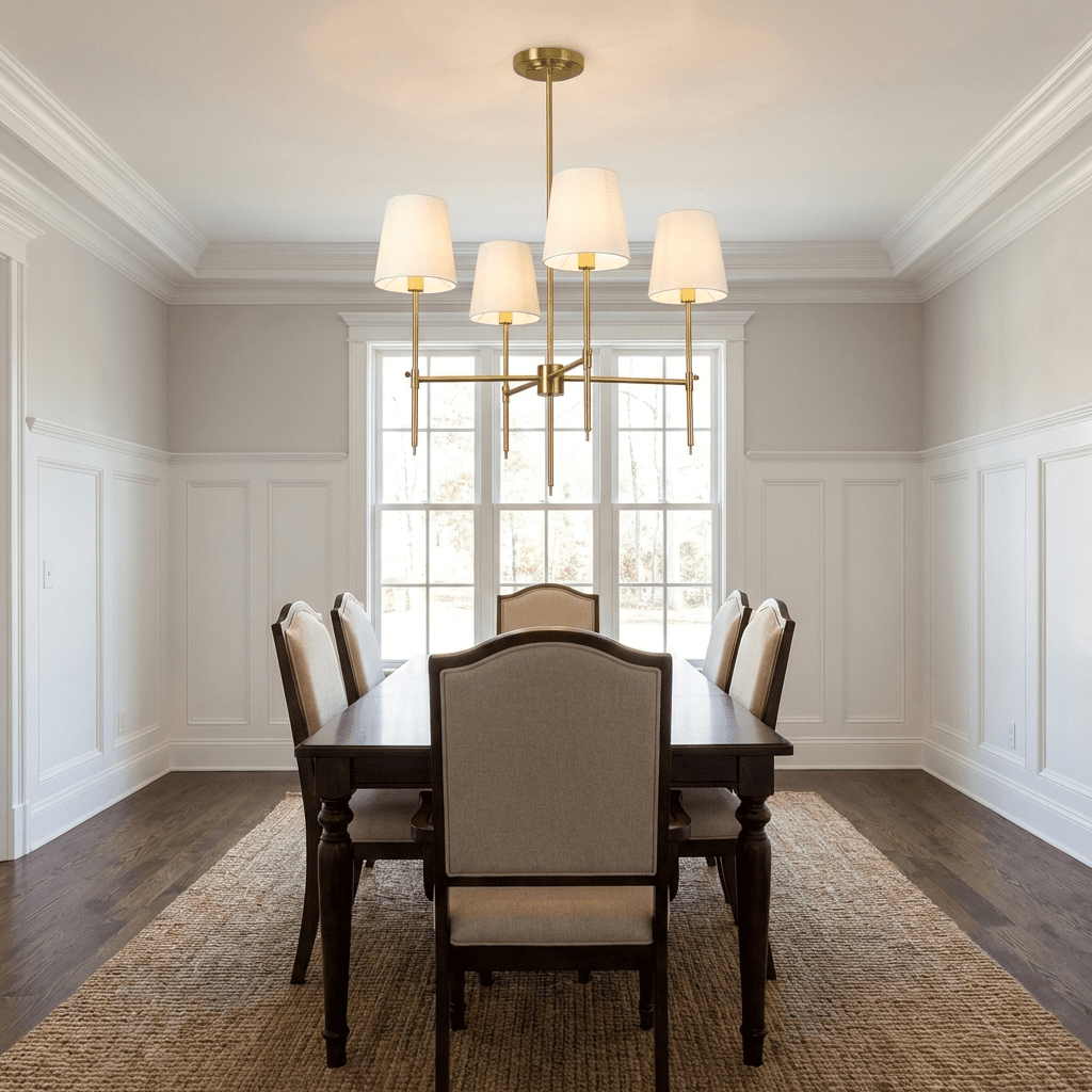 Delavo Brass Ceiling Light
