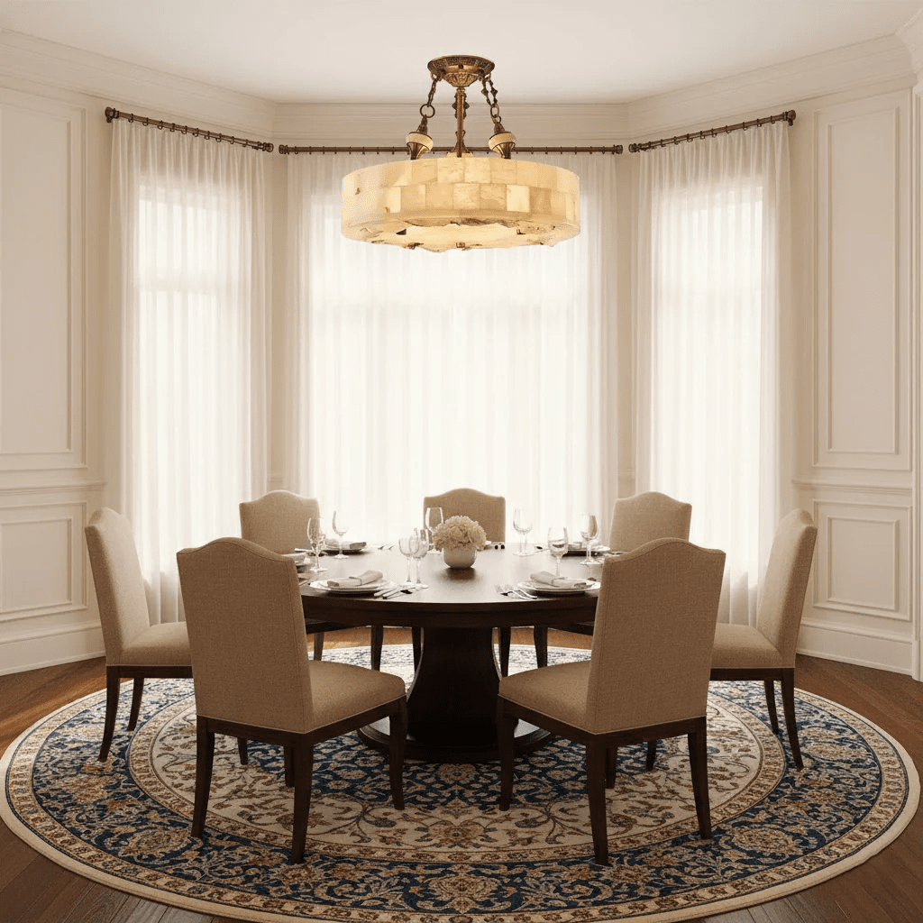 Torezy Alabaster Ceiling Light