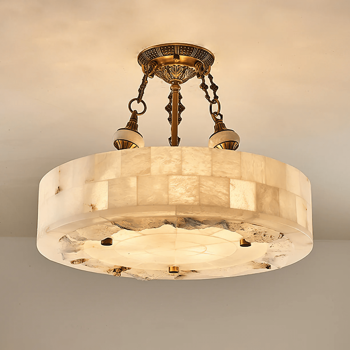 Torezy Alabaster Ceiling Light