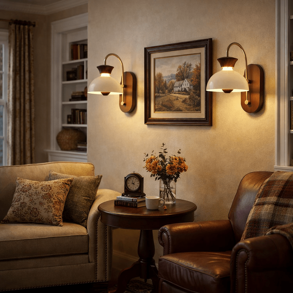 Bleso Wooden Wall Light