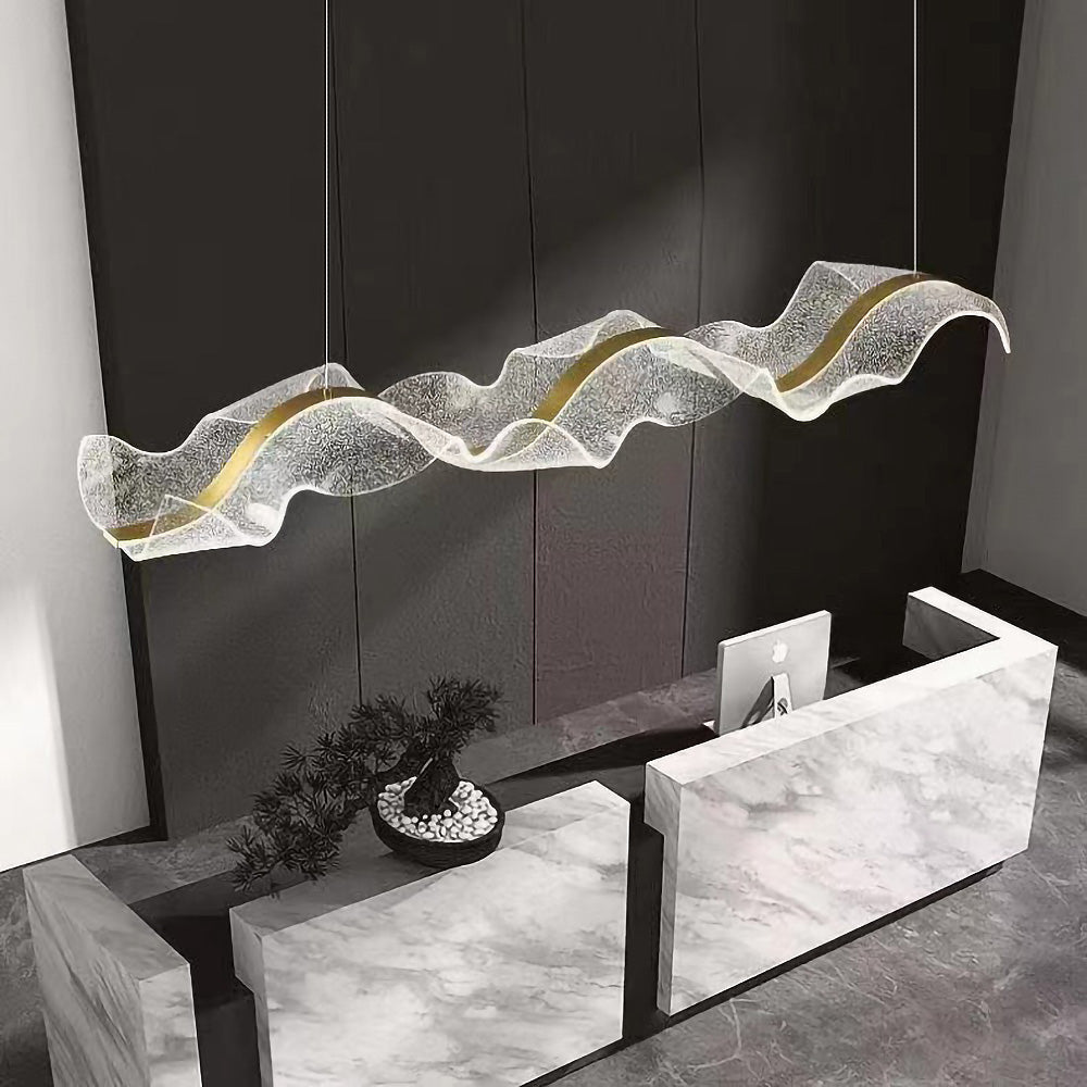 Wave Dome Pendant Light