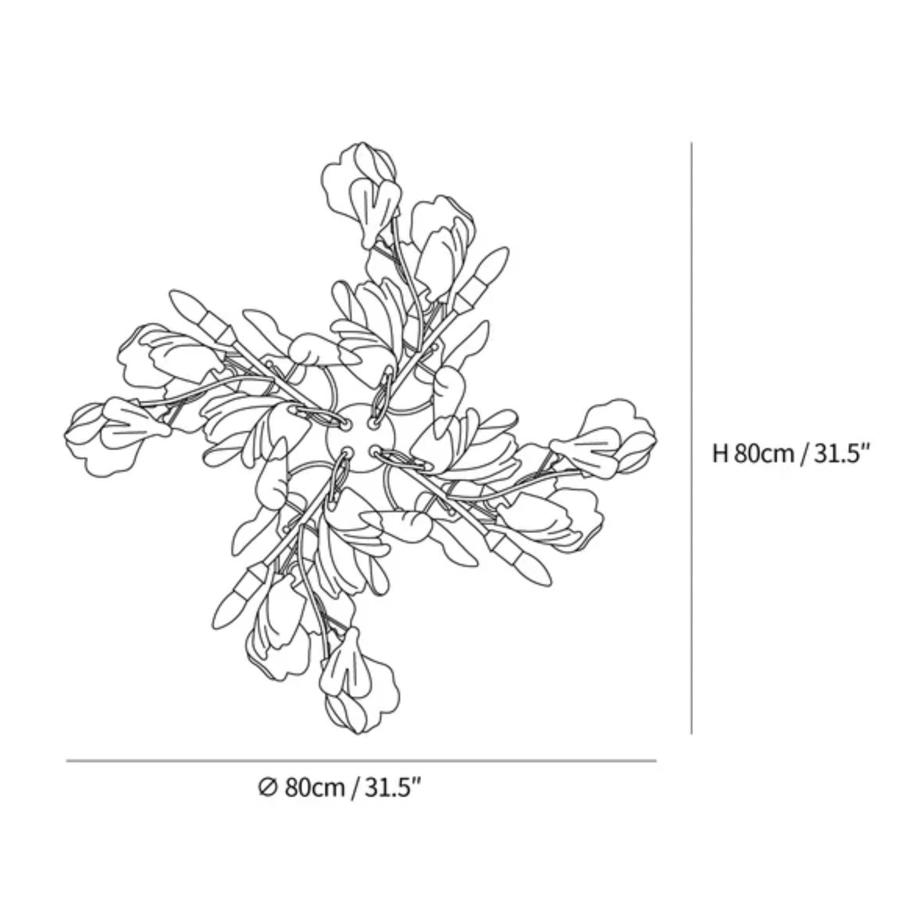Soreli Flower Wall Light