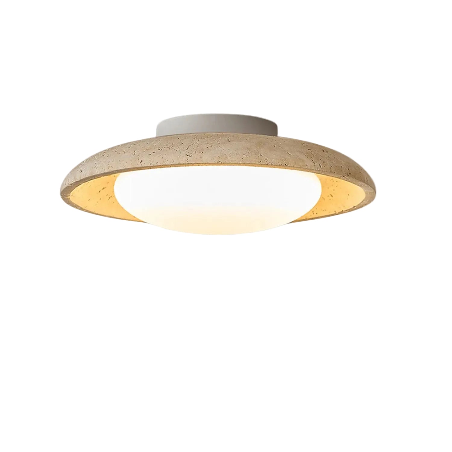 Loneya Travertine Ceiling Light