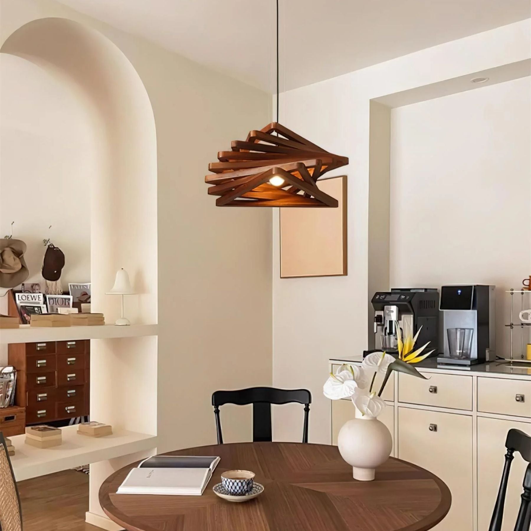 Holezan Wooden Pendant Light