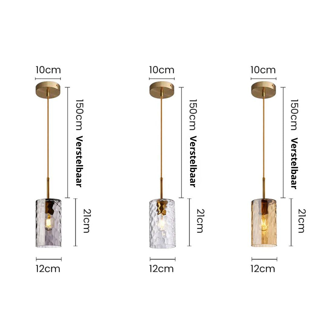 Ripple Glass Pendant Light