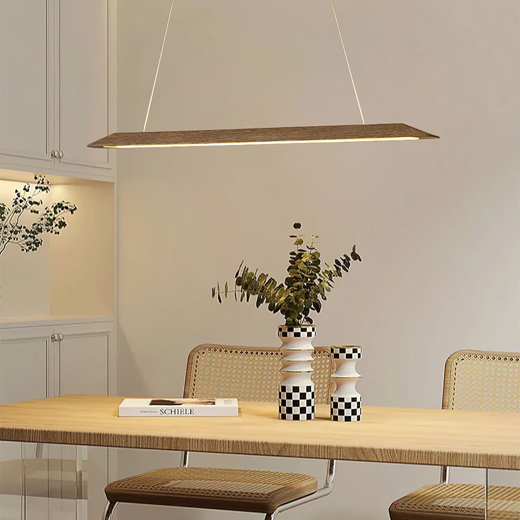 Scevino Wooden Pendant Light