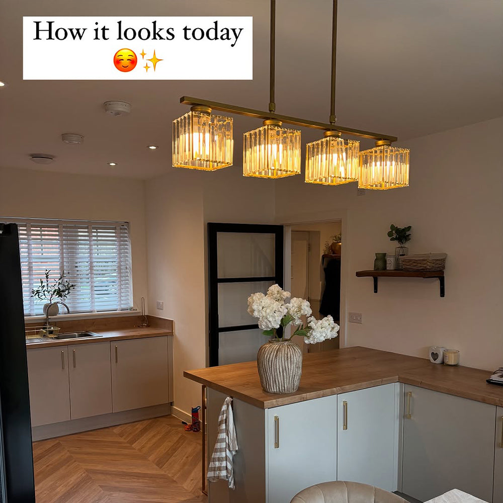 Scandinavian Multi-Head Pendant Light
