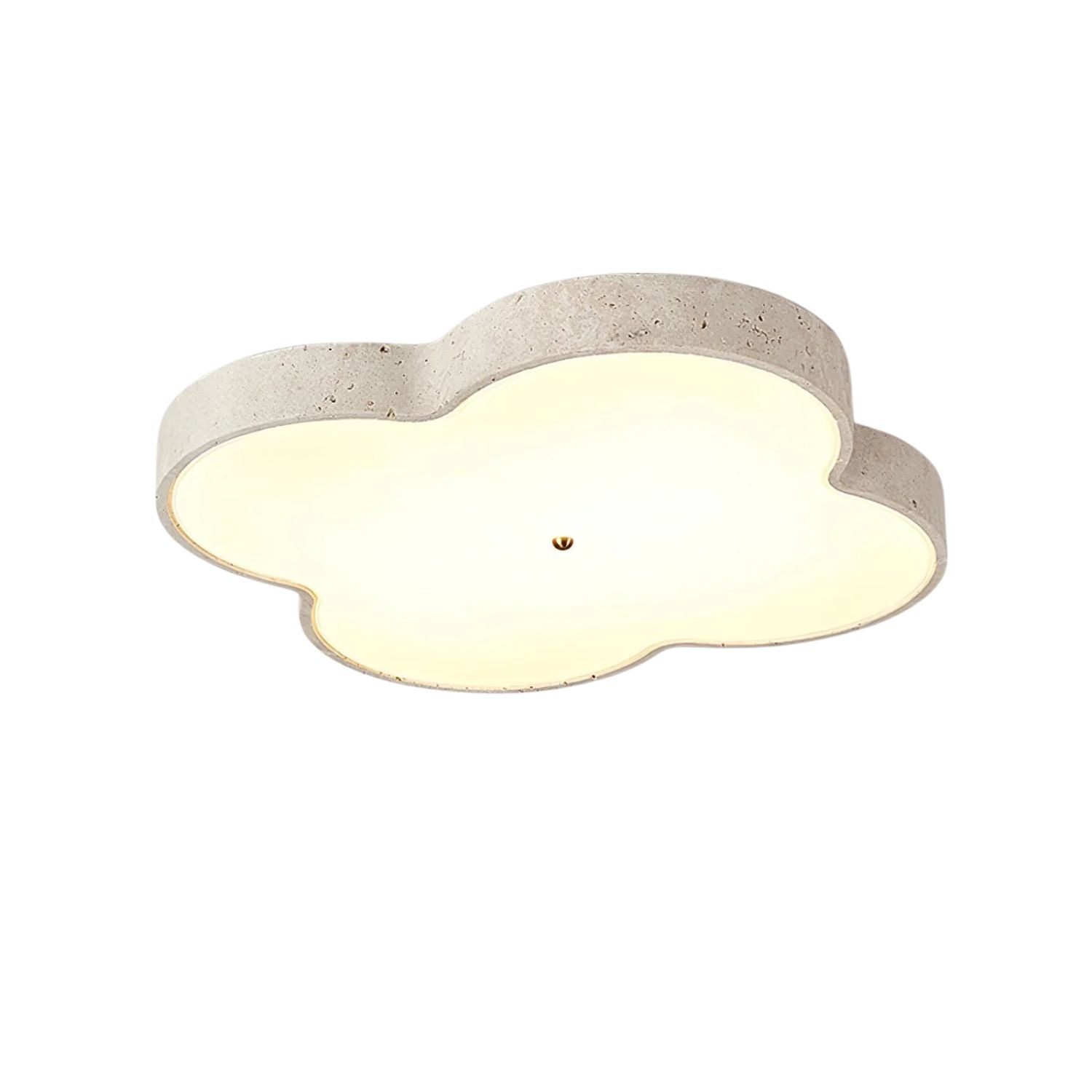 Wolk Design Travertine Ceiling Light