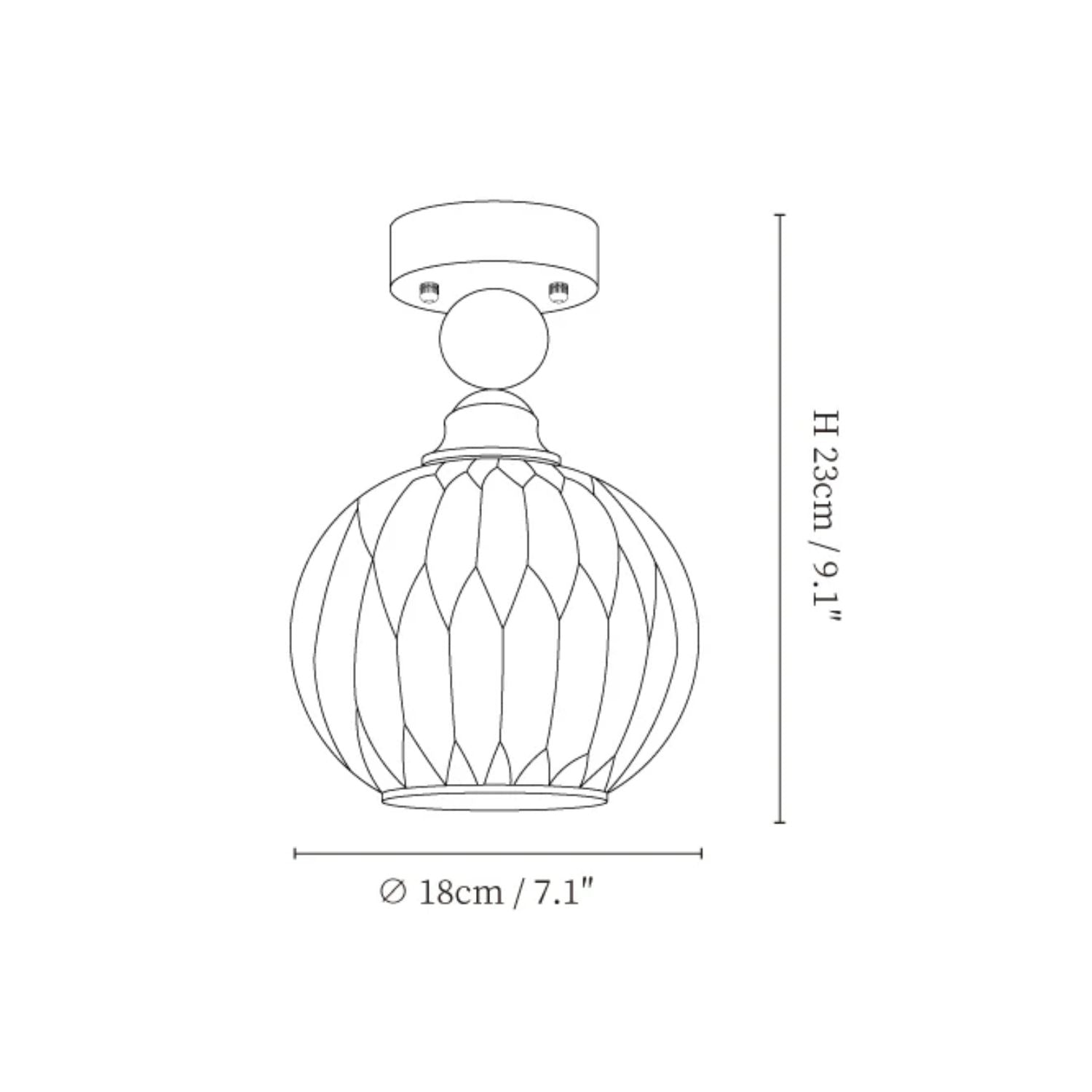 Seperal Ceiling Light