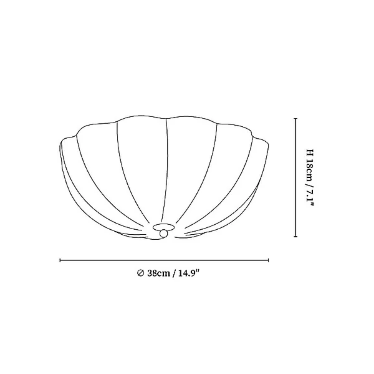 Osella Ceiling Light
