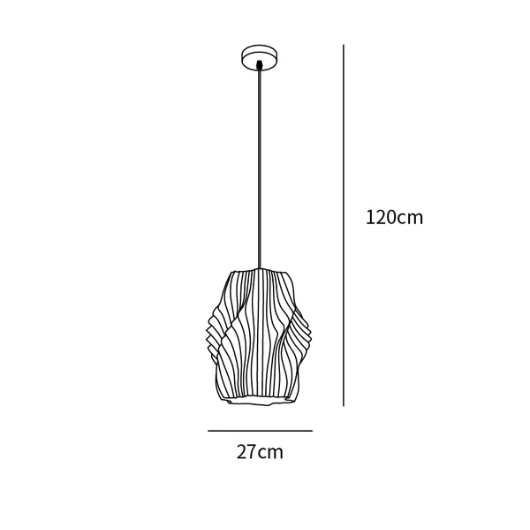 Mezzo Wave Pendant Light