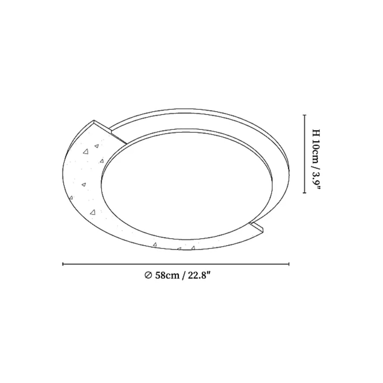 Eculizo Ceiling Light