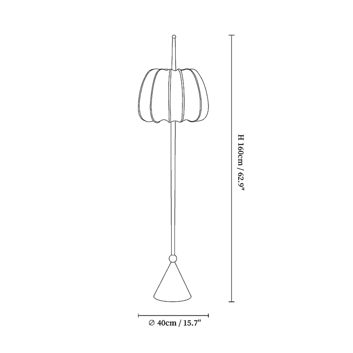 Melifoma Floor Lamp