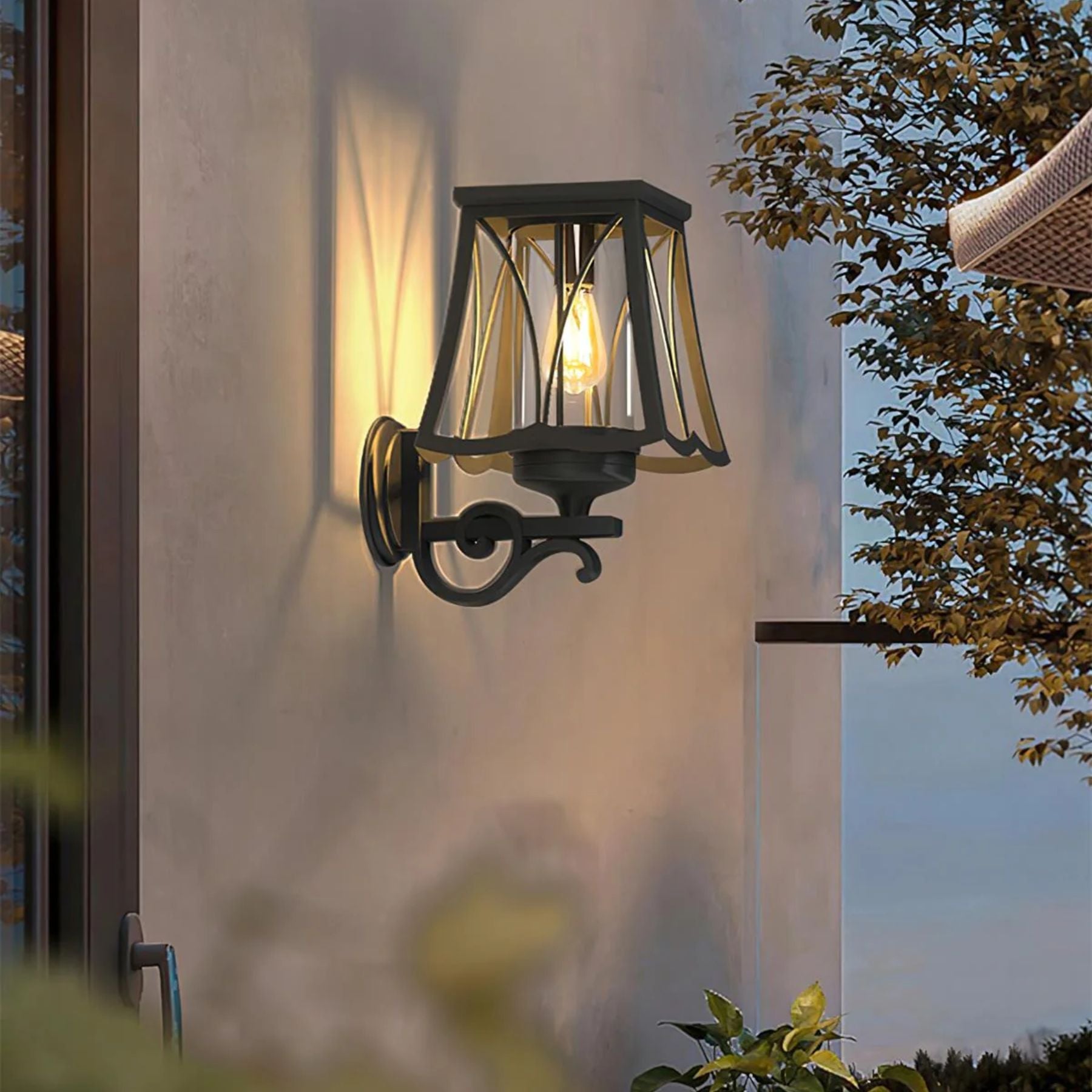 Loves Outdoor Lantern Wall Light
