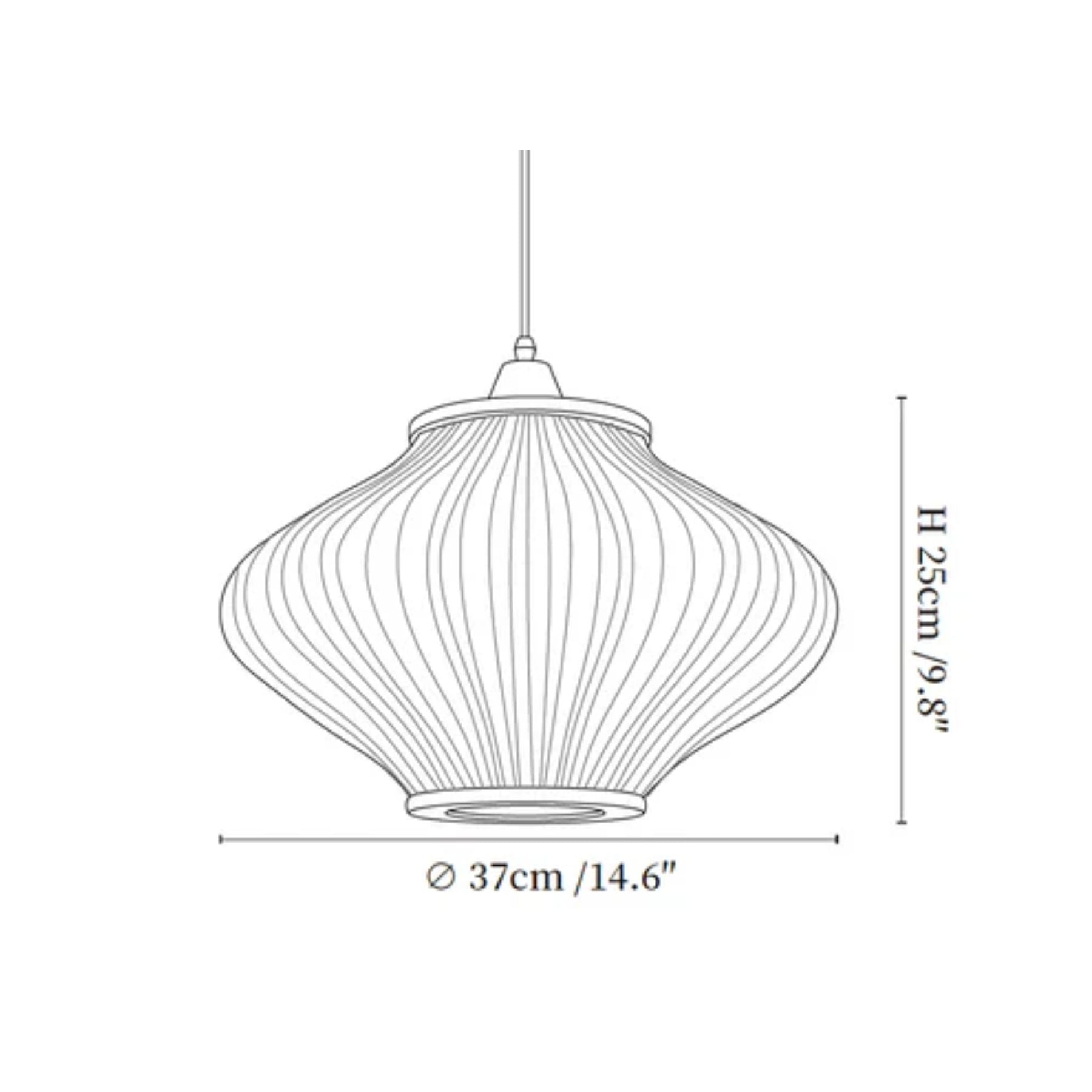 Heilyzan Japandi Style Pendant Light