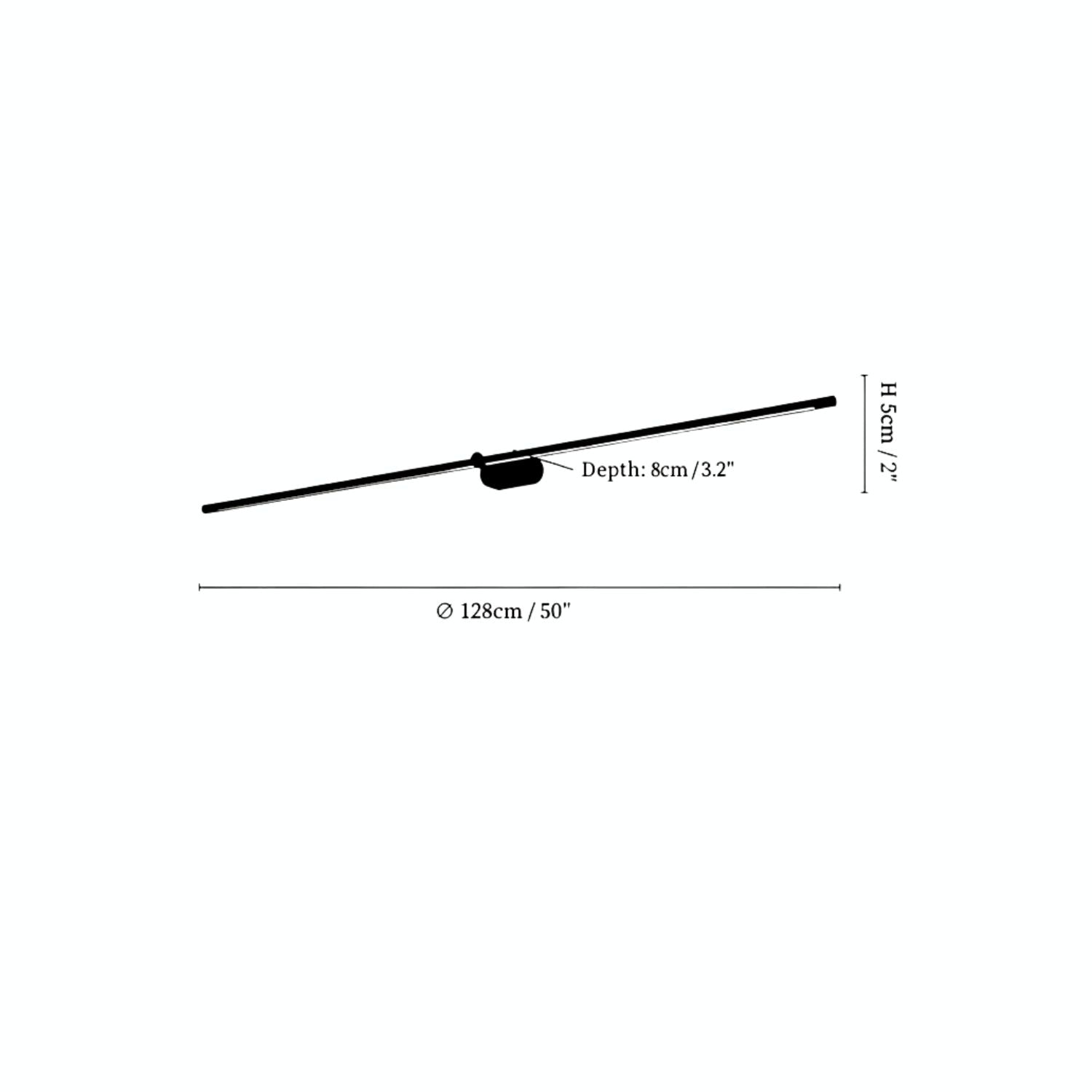 Geo Linear Wall Light
