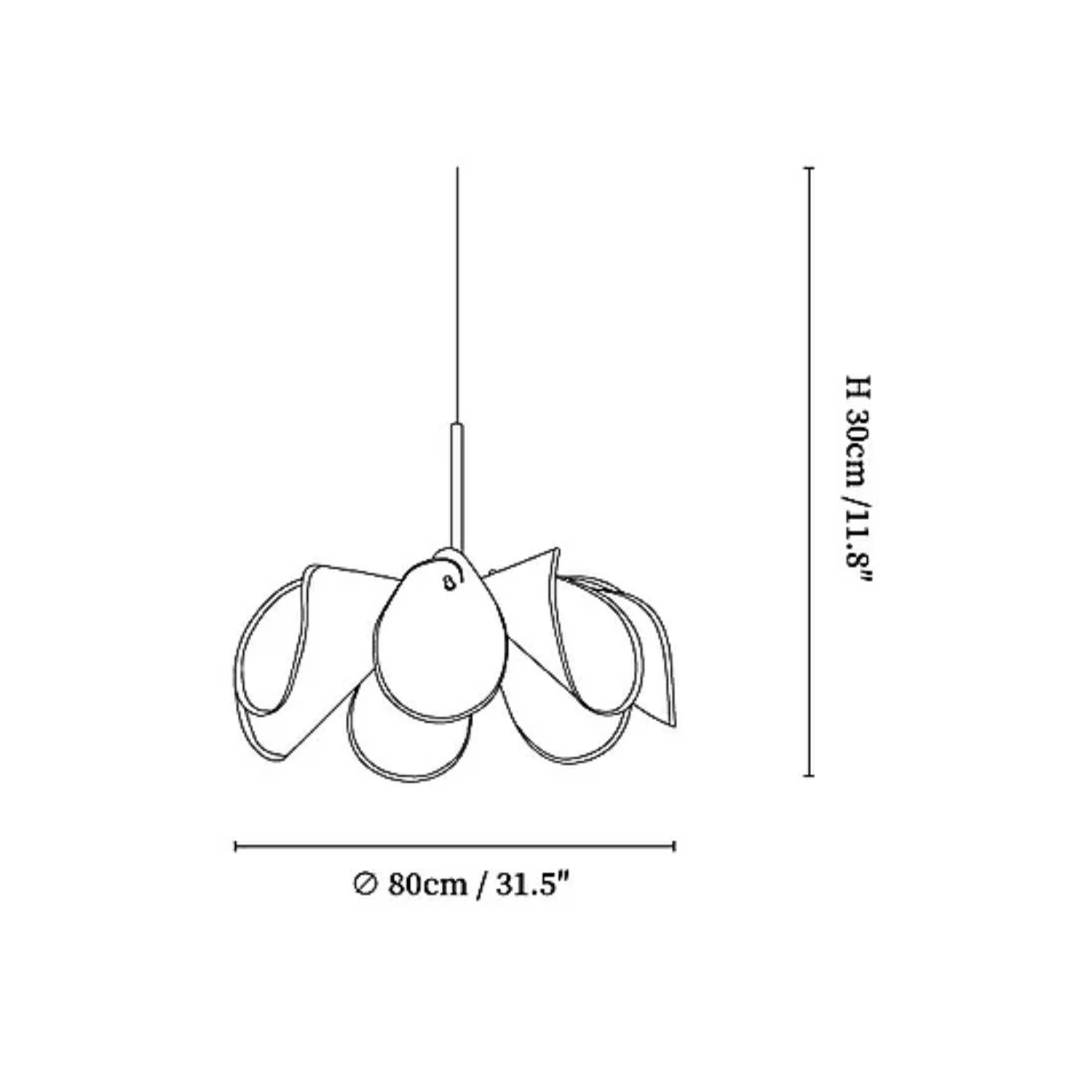 Semifare Pendant Light